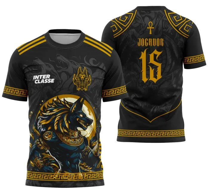Arte Vetor Camisa Interclasse Anubis – Estampa Exclusiva para Sublimação