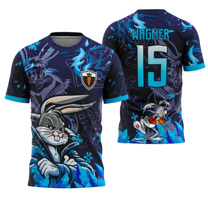Arte Camisa Interclasse Pernalonga 2025 Frio - Bugs Bunny
