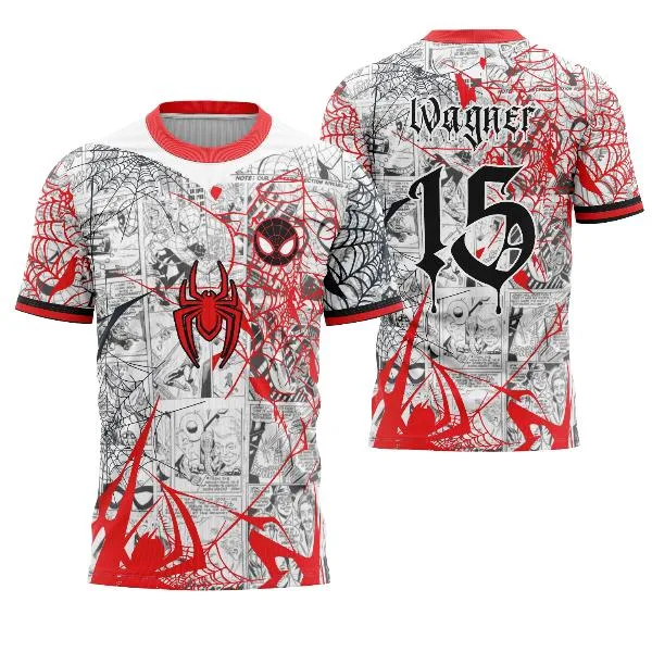 Arte Vetor Camisa Interclasse Homem - Aranha Spider-Man 2025 - 0234