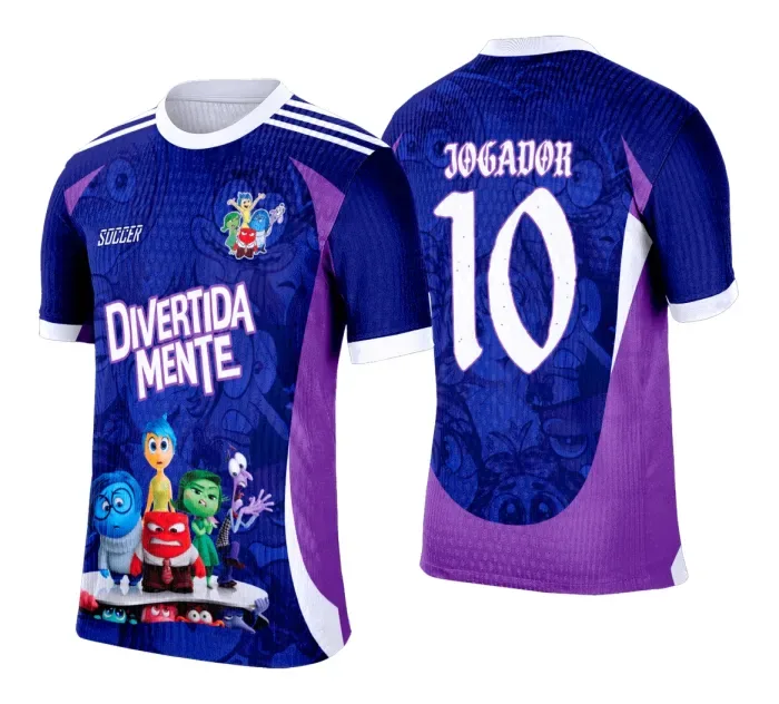 Arte Vetor Camisa Interclasse Divertidamente - 0223