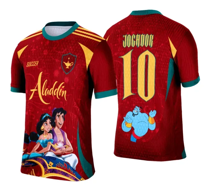Arte Vetor Camisa Interclasse Aladdin - 0220