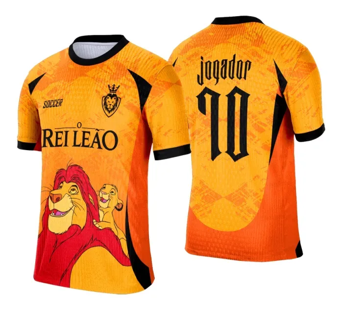 Arte Vetor Camisa Interclasse Rei Leão - 0219