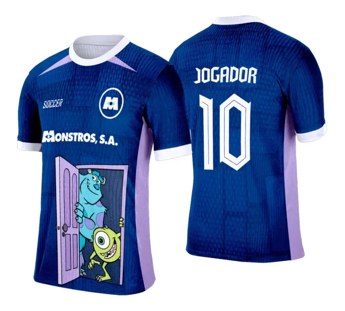 Arte Vetor Camisa Interclasse Monstros S.A. - 0217