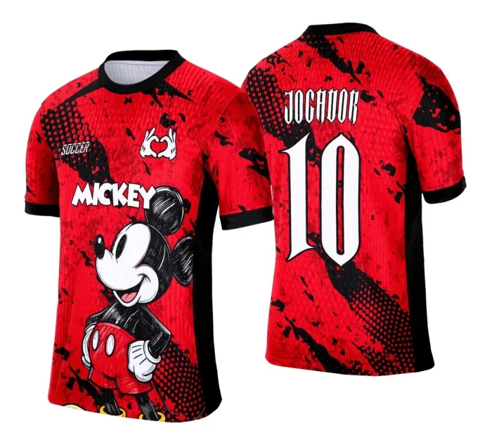 Arte Vetor Camisa Interclasse Mickey - 0215