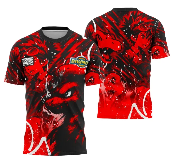 Arte Camisa Digimon Interclasse2 2025